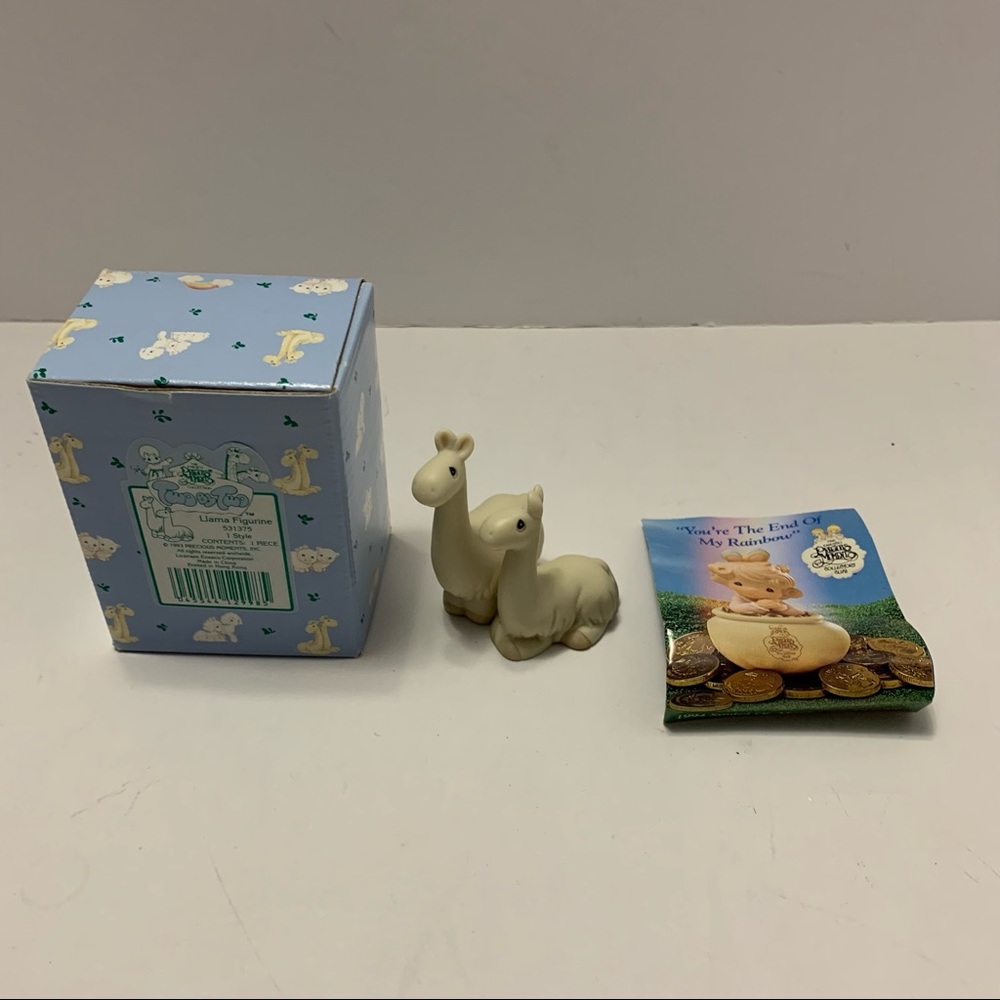 PRECIOUS MOMENTS Llama figurine for Noah’s ark  with box 1993